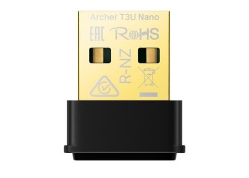 Võrguadapter TP-Link AC1300 WiFi-5 USB Nano