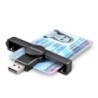 ID-smart card reader Axagon USB-A