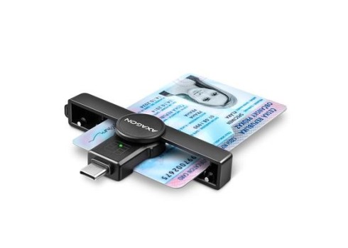 ID-smart card reader Axagon USB-C