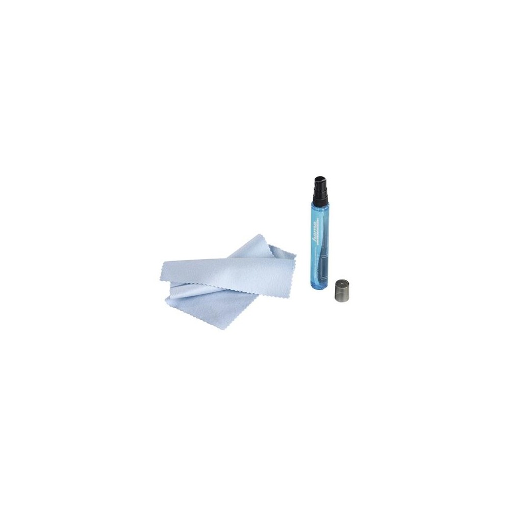 Hama Screen Cleaner, Spray + Cleaning Cloth, 15 ml, TV + Office