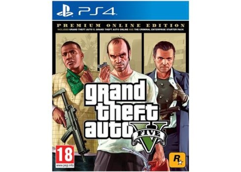 PS4 Grand Theft Auto 5 Premium Edition