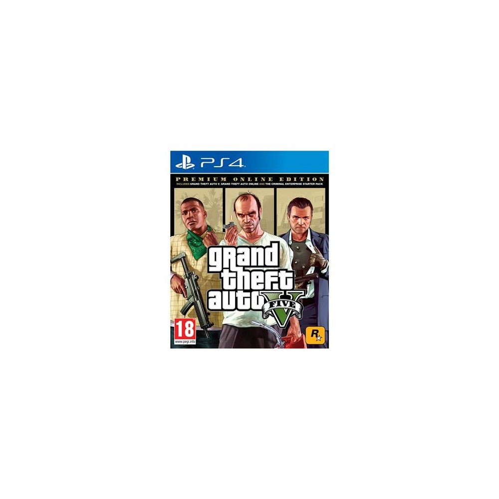 PS4 Grand Theft Auto 5 Premium Edition