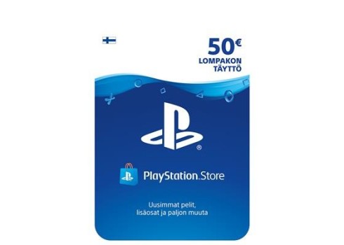 Rahakaart Playstation Network 50