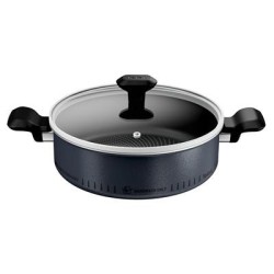Sügav pann kahe käepidemega + kaas 24cm So light, Tefal