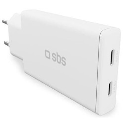 Charger SBS GaN 67W 2xUSB-C, Ultra Slim