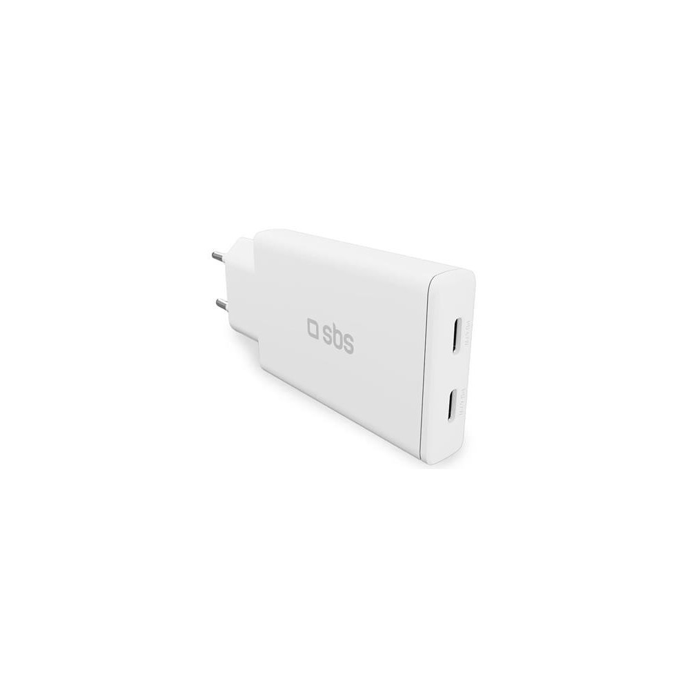 Charger SBS GaN 67W 2xUSB-C, Ultra Slim