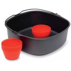XL Airfryer lisatarvik Küpsetuskomplekt + 9 muffinivorm, Philips