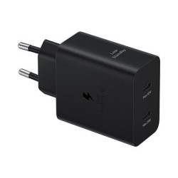 Vooluadapter Samsung 50W USB-C Duo, Black