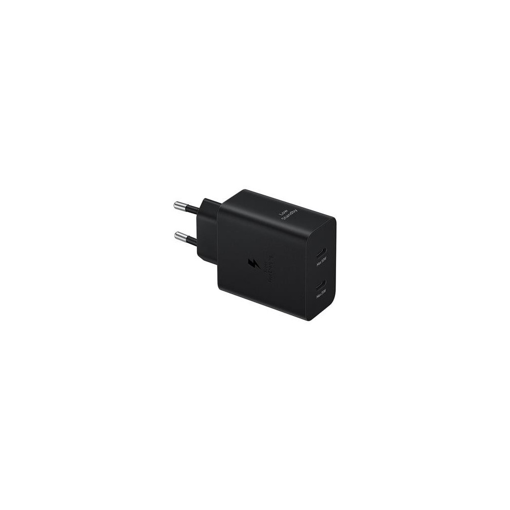 Vooluadapter Samsung 50W USB-C Duo, Black