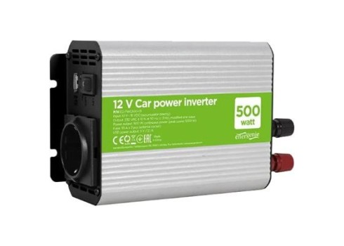 Inverter Gembird 12V- 500W + USB port