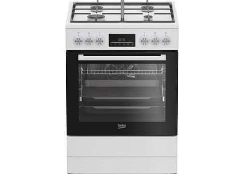 Gaasipliit elektriahjuga, Beko, 60cm