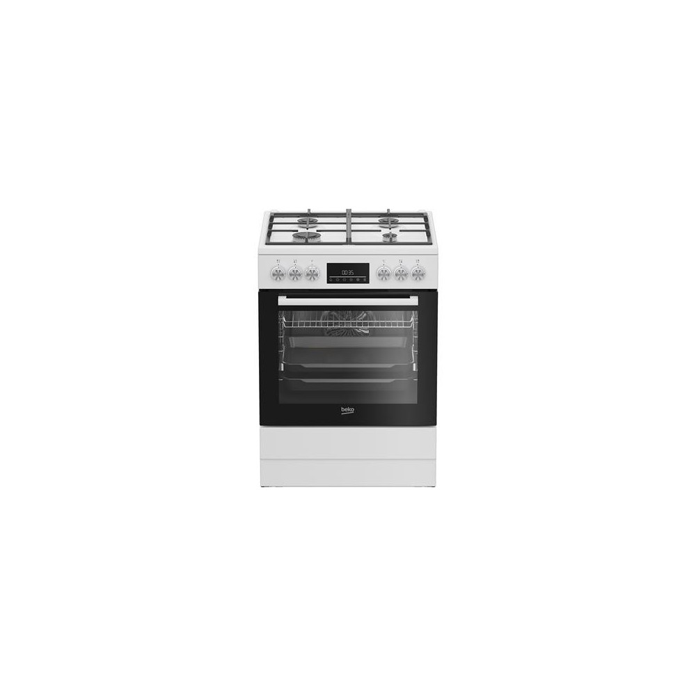Gaasipliit elektriahjuga, Beko, 60cm