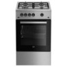 Gaasipliit gaasiahjuga, Beko, 50cm