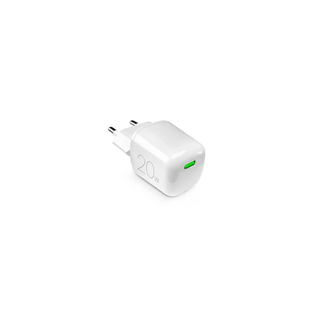 Vooluadapter Puro GaN 20W USB-C, White