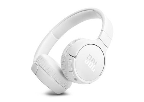 Juhtmevabad kõrvaklapid JBL T670, kõrva pealsed,NC valge