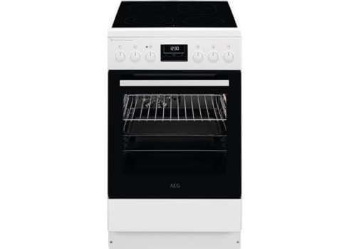 Keraamiline pliit, Aeg, 50cm, valge