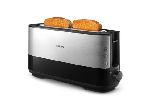 Röster Philips, 1 lai ava, inox-must