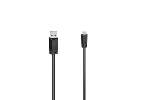 Kaabel Hama USB A - USB mini 0,75m