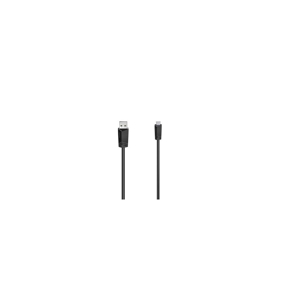 Kaabel Hama USB A - USB mini 0,75m