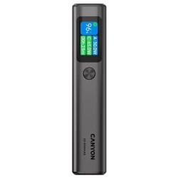 Power bank Canyon 20000mAh 130W TFT, Dark Grey