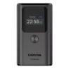 Power bank Canyon 10000mAh 30W TFT, Dark Grey