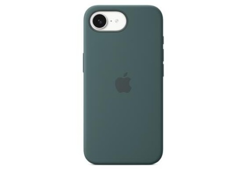 iPhone16e Silicone Case, Lake Green