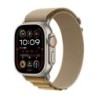 Watch Ultra 2 LTE 49mm Ti + Tan Alpine Loop - M