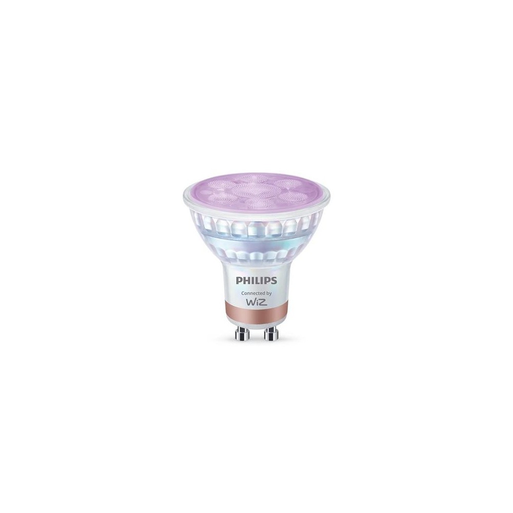 Philips Wiz 4.7W50W GU10 Glass RGB 3pcs