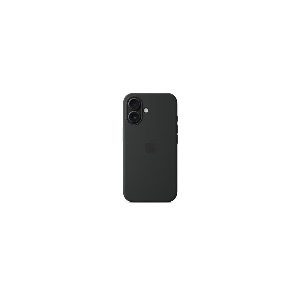 iPhone16 Silicone Case with MagSafe - Black