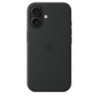 iPhone16 Silicone Case with MagSafe - Black
