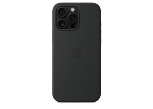 iPhone16 Pro Max Silicone Case with MagSafe - Black