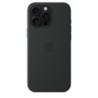 iPhone16 Pro Max Silicone Case with MagSafe - Black