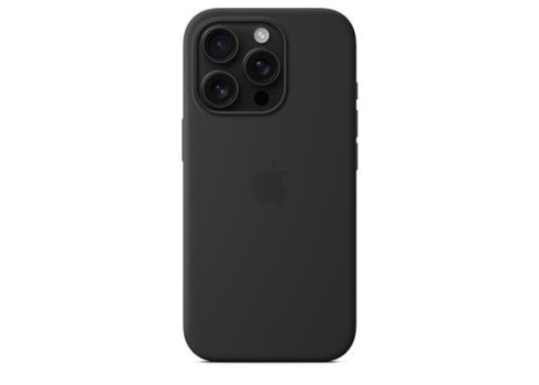 iPhone16 Pro Silicone Case with MagSafe - Black