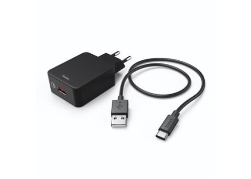 Vooluadapter Hama 20W USB-C, Black