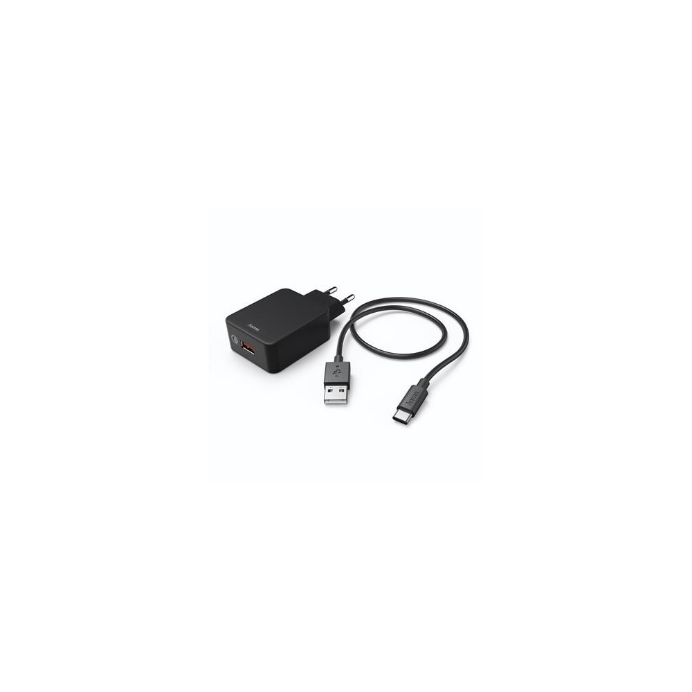 Vooluadapter Hama 20W USB-C, Black