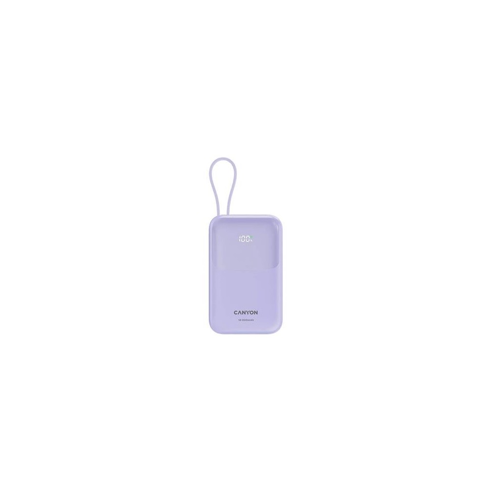 Power bank Canyon 10000mAh 22,5W, Purple