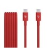 Cable Beats USB-C-USB-C Wowen 1.5m, Rapid Red