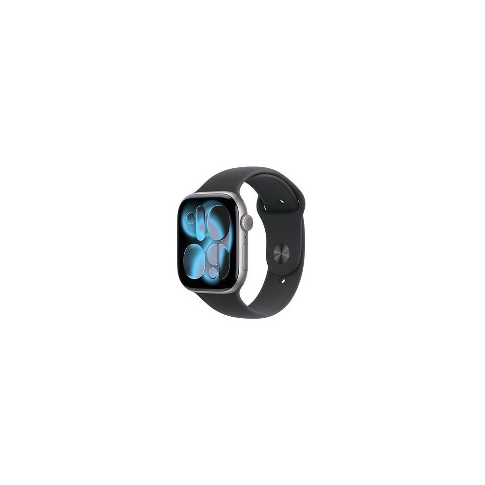 Apple Watch 11GPS42mmSpace Grey Alu, Black Sport Band, S-M