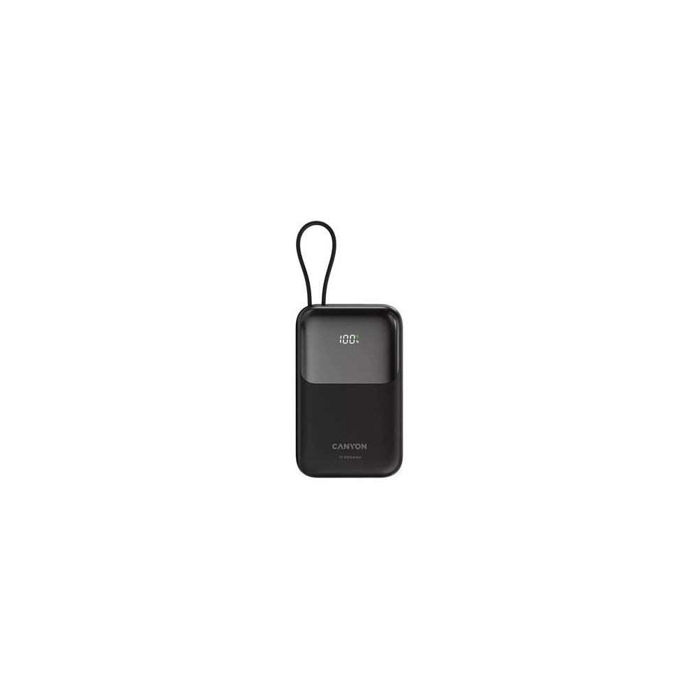 Power bank Canyon 10000mAh 22,5W, Black