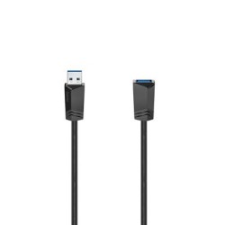 Kaabel Hama USB A 3.0 pikendus, 1,5m