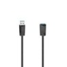 Kaabel Hama USB A 3.0 pikendus, 1,5m