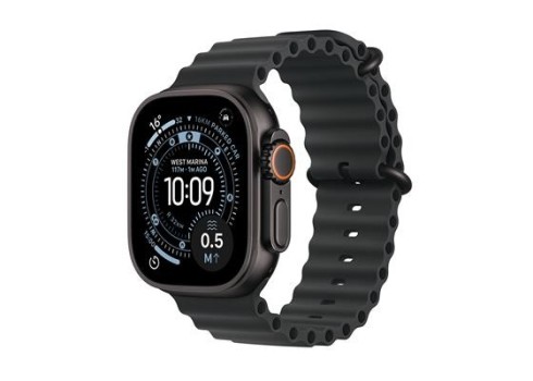 Apple Watch Ultra 35G49Black Ti, Black Ocean Band