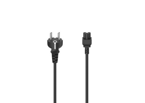 Voolukaabel Hama 3-pin kolmnurk 1,5m, must