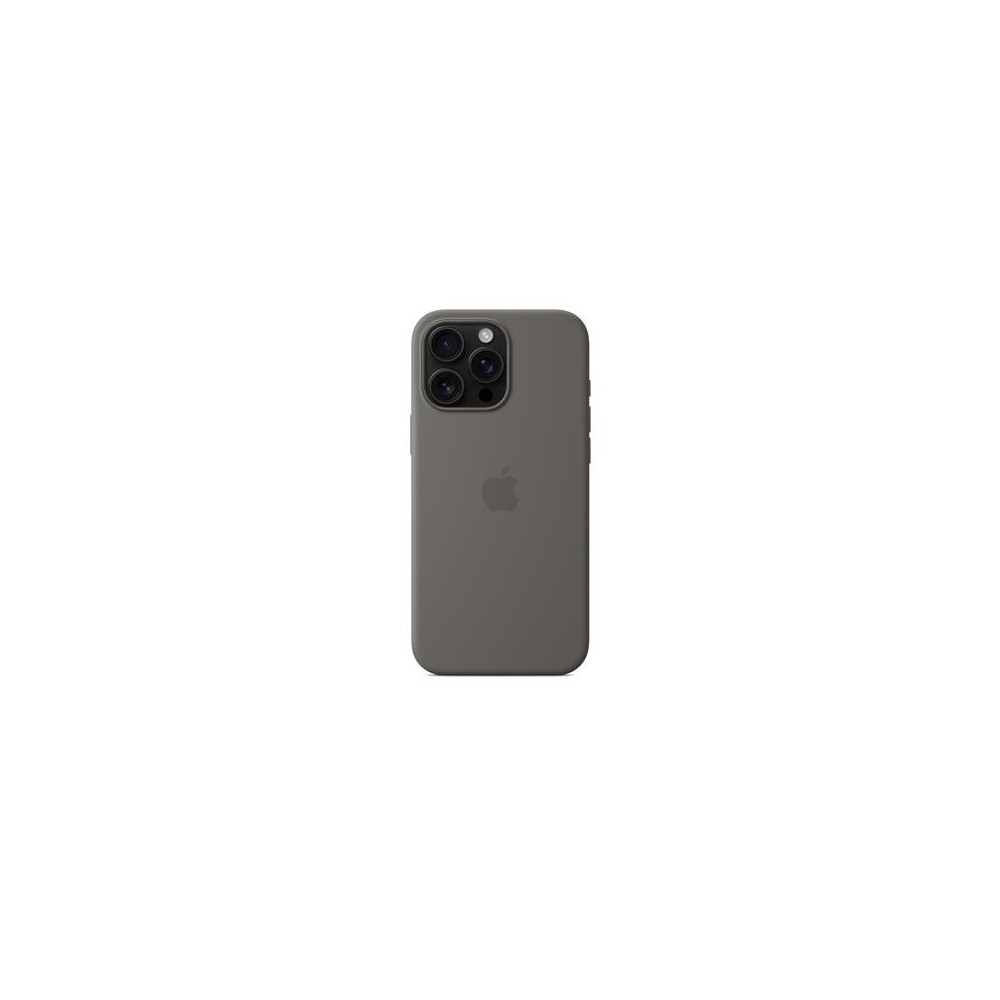 iPhone16 Pro Max Silicone Case with MagSafe - Stone Gray