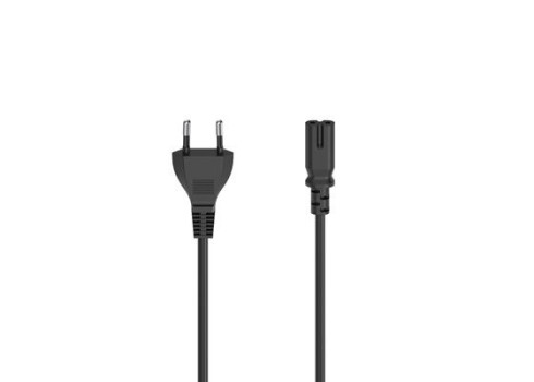Voolukaabel Hama 2-pin 1,5m, must