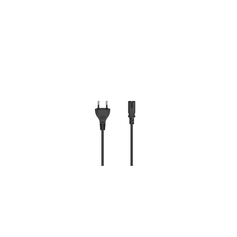 Voolukaabel Hama 2-pin 1,5m, must
