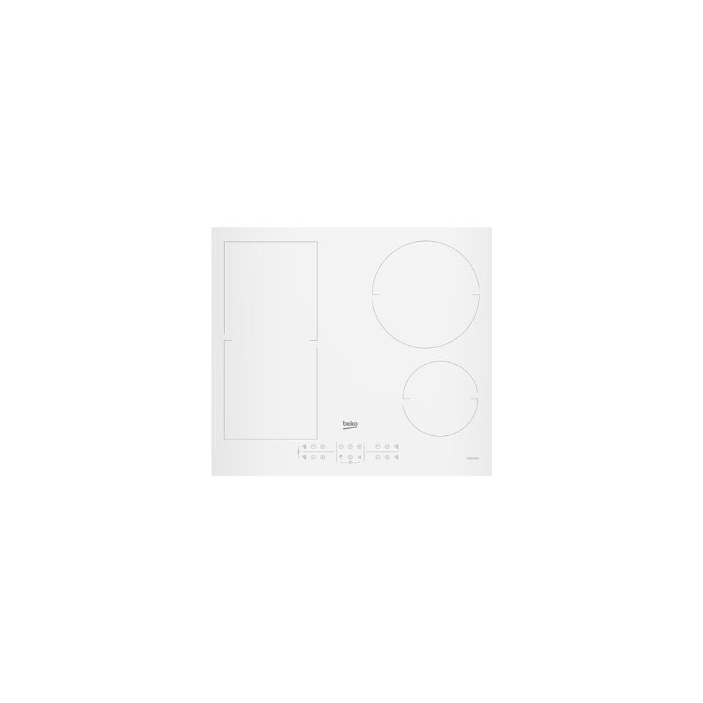 Int.induktsioonplaat, Beko, flexi, 60cm, valge