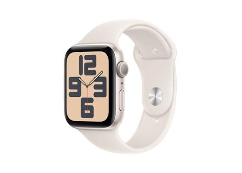 Watch SE GPS 44mm Starlight Alu + Starlight Sport Band - M-L