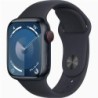 Apple Watch 9 Cellular 41mm Midnight-Midnight Sport Band S-M