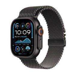 Watch Ultra 2 LTE 49mm Black Ti + Black Ti Milanese Loop - M